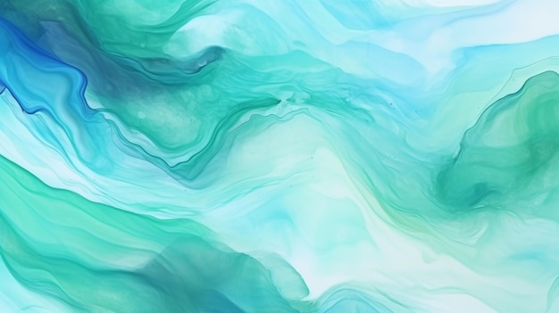 Foto blauwe en witte abstracte waterverf achtergrond