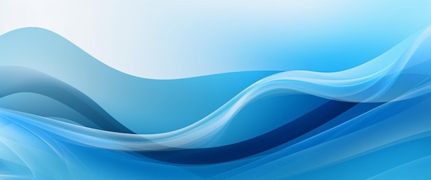 blauwe en witte golven met een blauwe achtergrondAbstract blauwe achtergronden ontwerp grafische poster PPT achtergrond