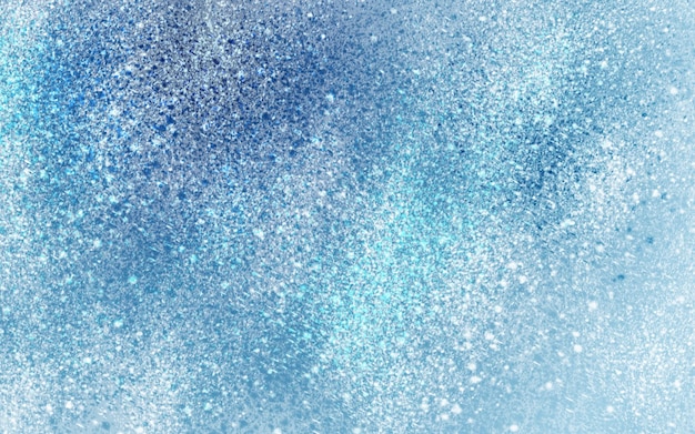 Blauwe glittertextuur met een witte achtergrond