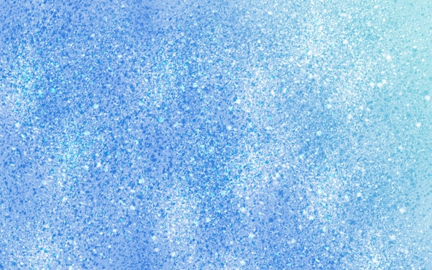 Blauwe glittertextuur met een witte achtergrond