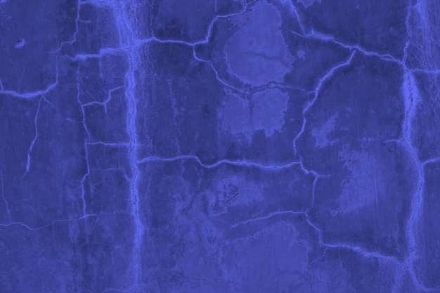 Blauwe grunge betonnen muur abstracte achtergrond