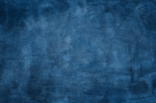 Blauwe grunge muur achtergrond textuur