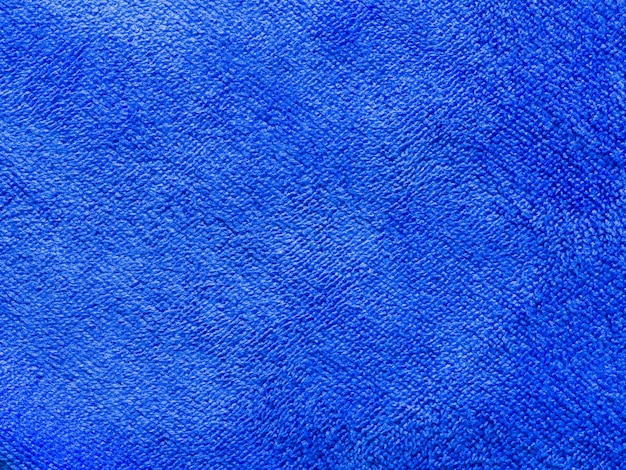 Blauwe handdoektextuur