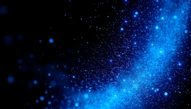 Blauwe Kosmische Sparkle