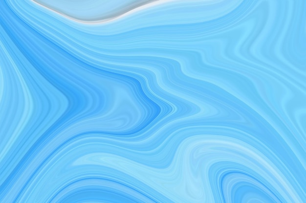 Blauwe marmeren achtergrond met een blauw marmeren patroon.