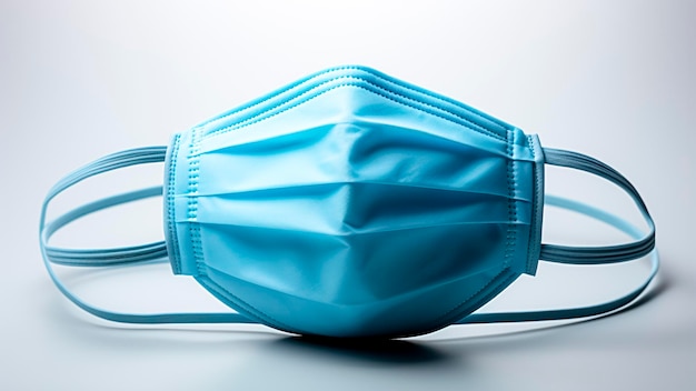 Blauwe medische gezichtsmasker Essentiële persoonlijke beschermingsmiddelen voor de veiligheid van de gezondheid