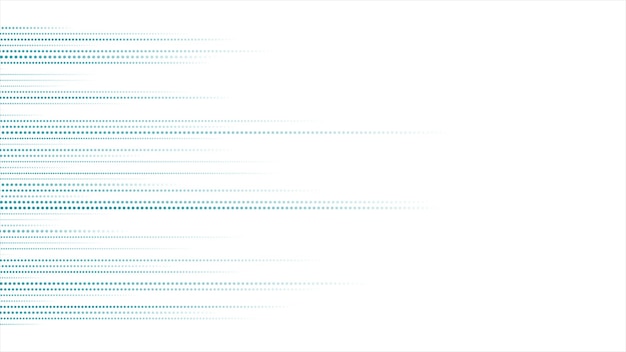 Blauwe minimale stippellijnen abstract futuristisch technisch ontwerp