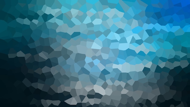 Foto blauwe mozaïek abstracte textuur achtergrond, patroon zacht vervagen behang