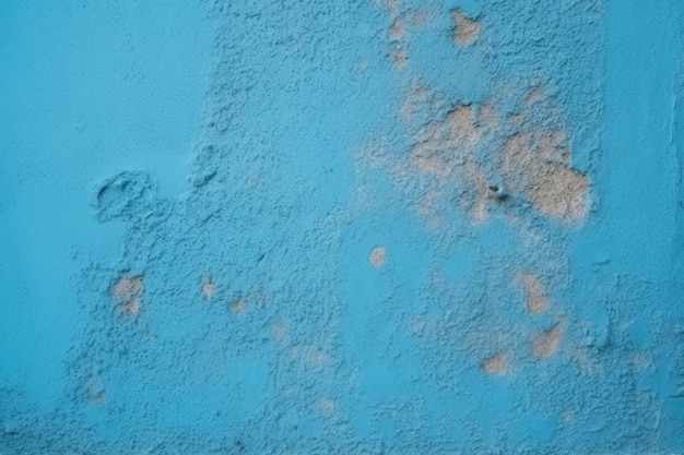 Blauwe muur textuur achtergrond Generatieve AI
