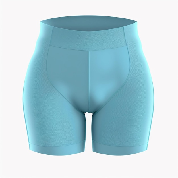 blauwe panty mockup