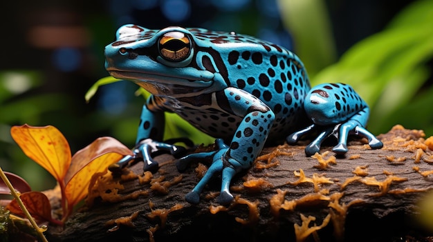 Blauwe Pijlgifkikker Suriname