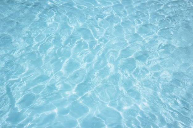 Blauwe pool water textuur achtergrond