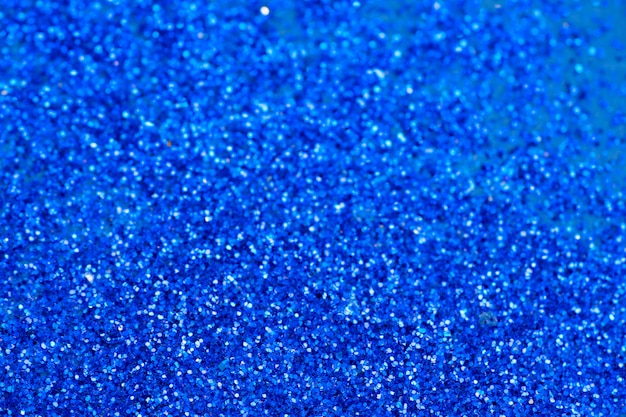 Blauwe sprankelende glitter achtergrond