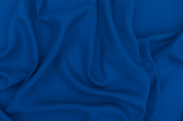 Foto blauwe stof textuur achtergrond