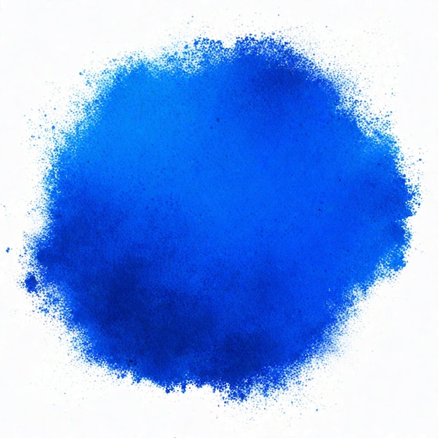 Blauwe teksturele achtergrond met penseelstreek