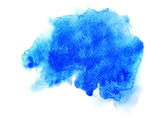 blauwe vlek aquarel achtergrond.