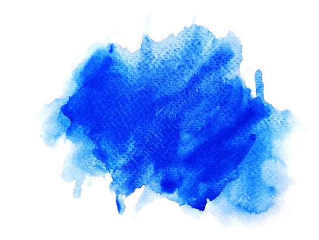 blauwe vlek aquarel achtergrond.