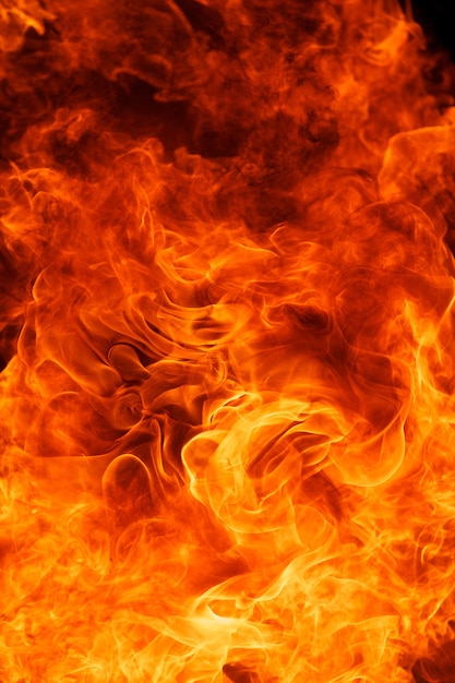 Photo blaze fire flame texture background