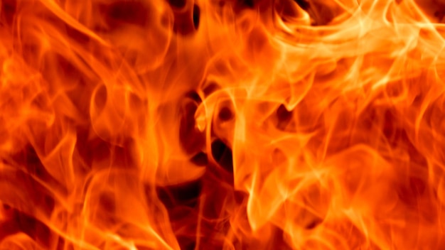 Photo blaze fire flame texture background