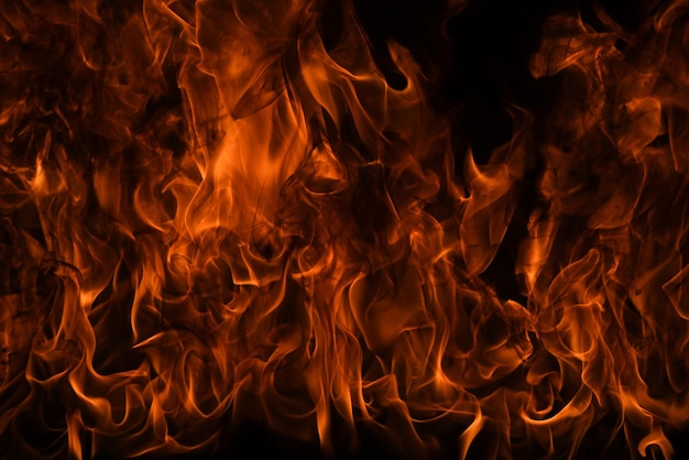 Blaze fire flame texture for banner background