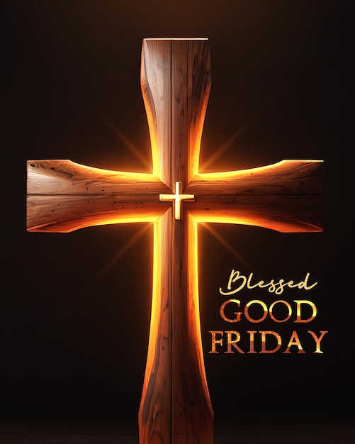 Blessed Good Friday Social Media Post