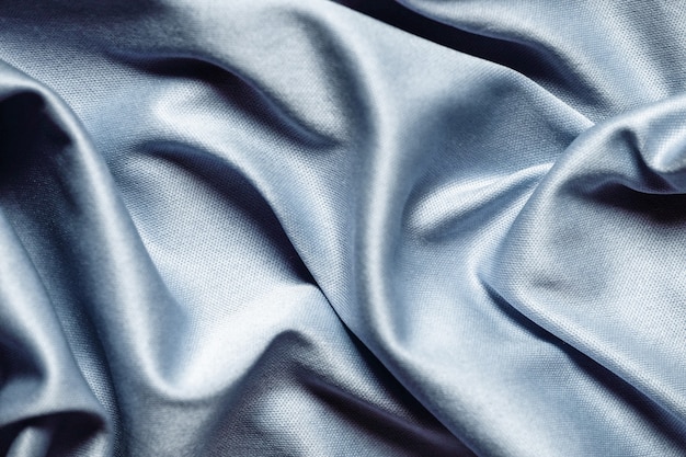 bleu textile abstract background. Close up