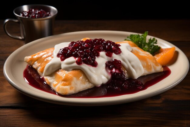 Photo blintz bonanza jewish food photo