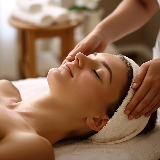 Blissful Facial Treatment Session Raw Style