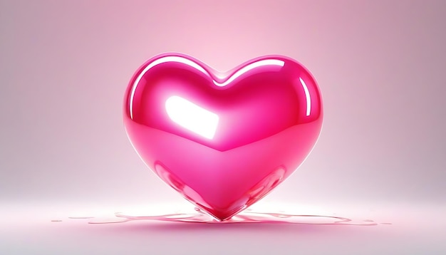 Blissful Valentine Day 3D Heart