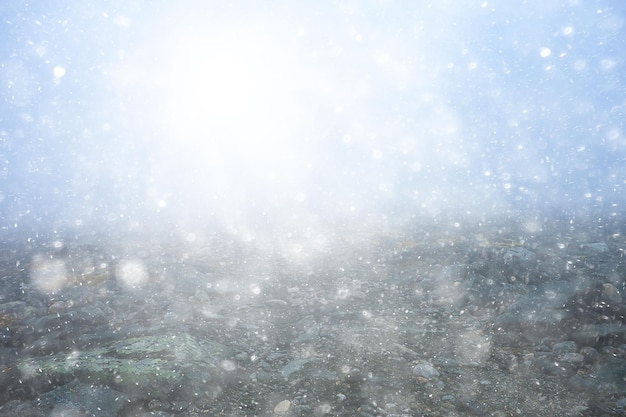 Фото Метель зимние скалы, зимний снег холодный пейзаж