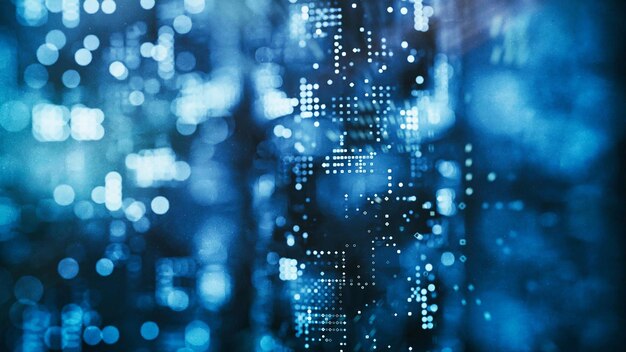 Block chain abstract background technology image concept for Block chain big data analytics dat