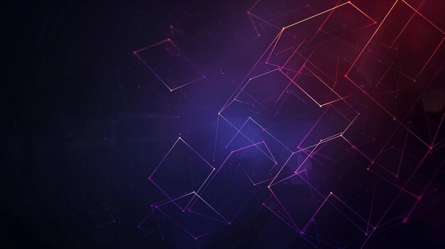 Photo blockchain abstract background concept