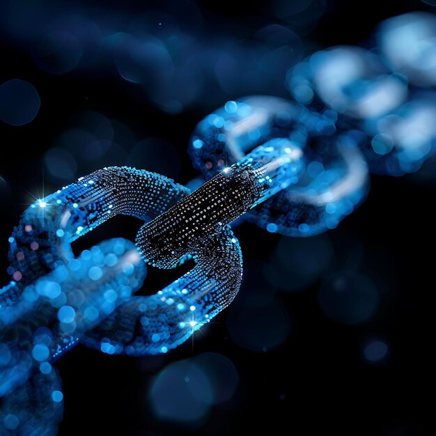 Blockchain Identity Management With Abstract Secure Authenti Web Layout Header Wallpaper Crypto Art