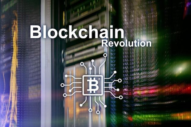 Blockchain revolution innovation technology in modern business