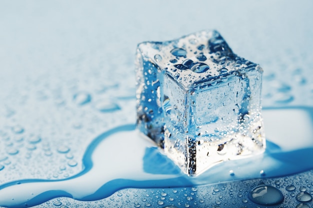 Blocks of Ice cubes