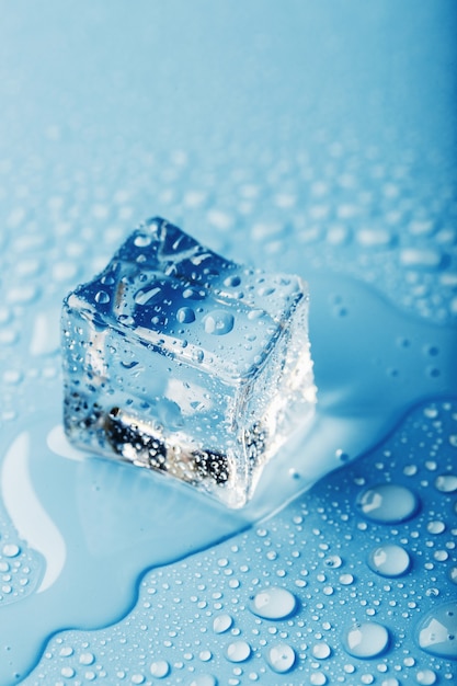 Blocks of Ice cubes