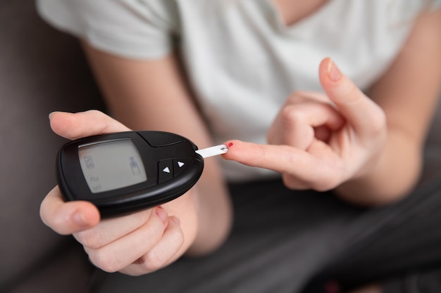 Bloedglucose testen voor diabetes Bloedsuiker meten