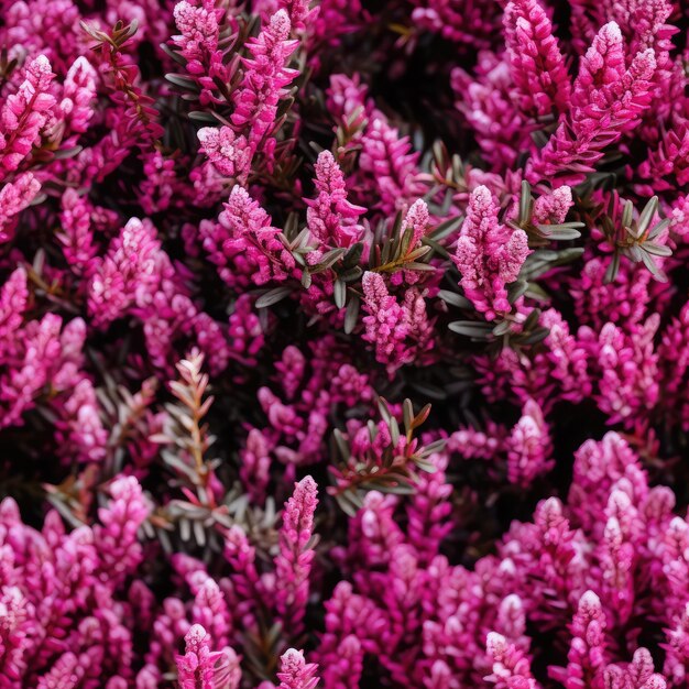 Bloeiende Heather Plant Erica Bloemen Tuinier Heather