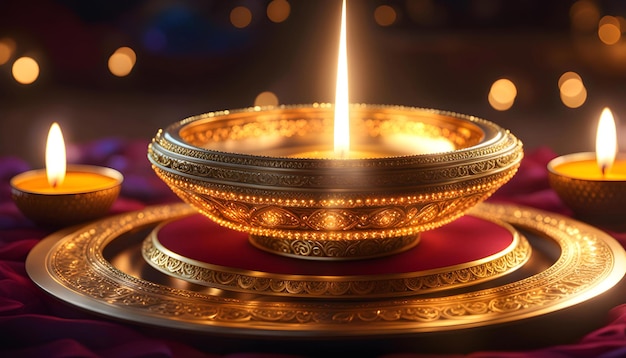 bloeiende vakantie Diwali achtergrondfoto voor reclame