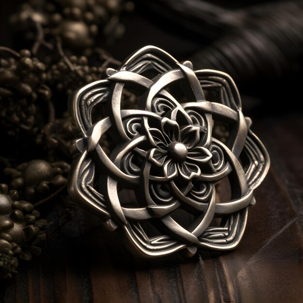 Foto bloem design ring