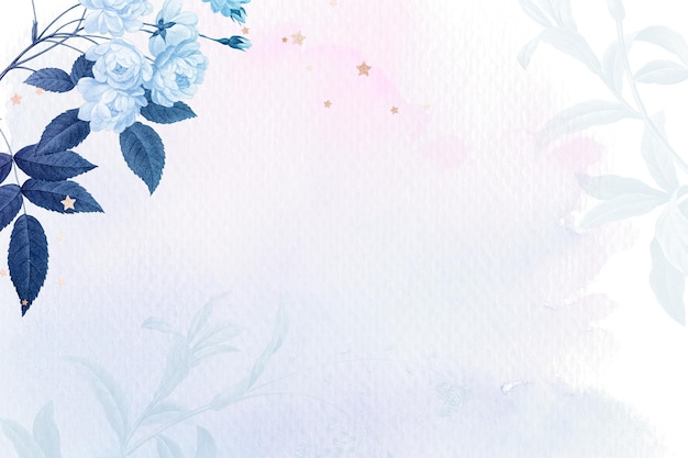 Bloem frame png esthetische rand geremixed van vintage public domain afbeeldingen