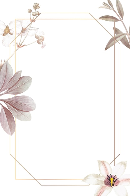 Bloem png frame doorzichtige achtergrond