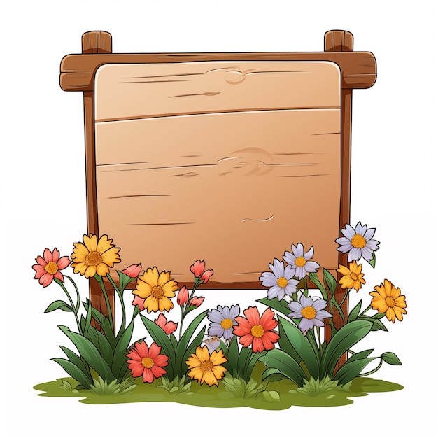 Foto bloem rand clipart