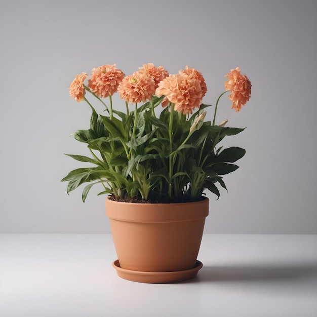 Bloemen in een pot