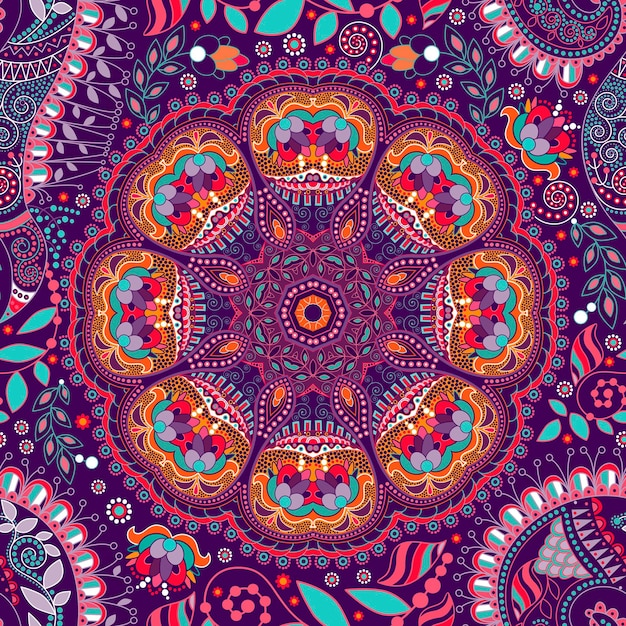 Bloemen naadloos patroon