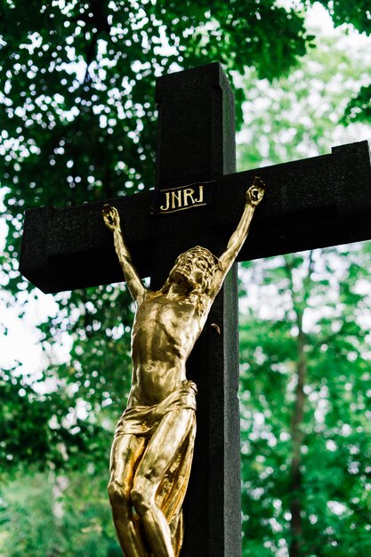 Bloemen op graven, herfst op begraafplaats, Praag, Tsjechië, zonnige dag