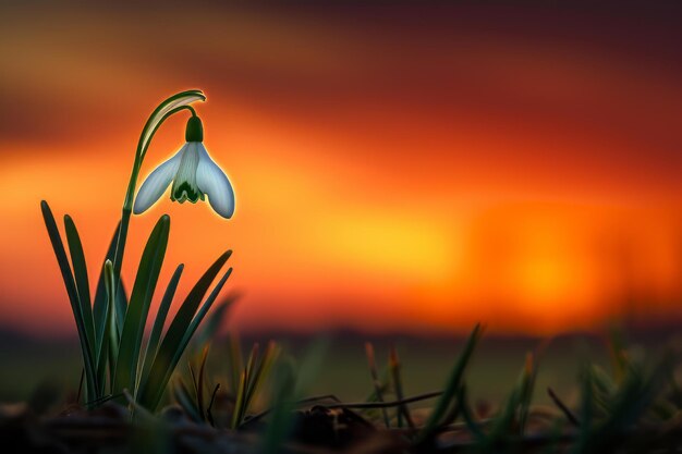 Bloemen voor de eerste lente