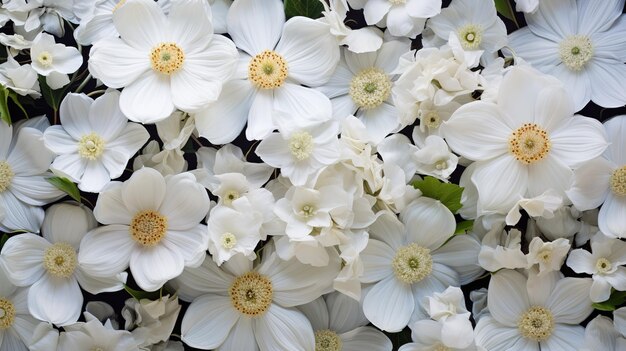 Bloemenarrangement geïsoleerd met blad- en roosknipkunst