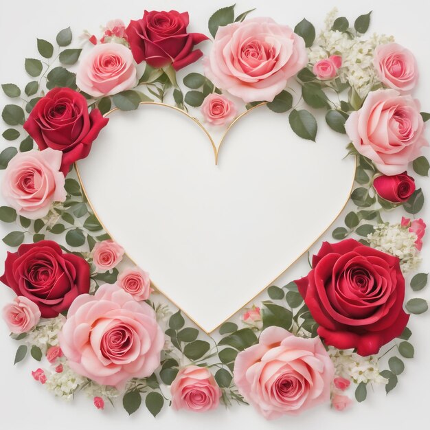Bloemenontwerp voor Valentijnsdag