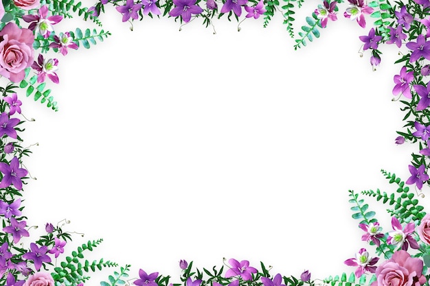 Bloemenrand Frame Achtergrond Bloem Achtergrond Bloemen Frame Achtergrond